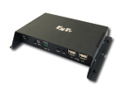 MMS IP-KVM Приемник DVI-I (DVI-D/HDMI/VGA) сигнала + USB+AUDIO+RS232 + ИК, для работы в локальной сети Gigabit Ethernet (макс. разреш. 1920x1200@60, формирование видеостен)