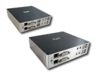MMS IP-KVM Удлинитель 2 x (DVI / HDMI сигнала + Аудио + USB), для работы в локальной сети Gigabit Ethernet (макс. разрешение 1920x1200@60, 2 порта RJ45)